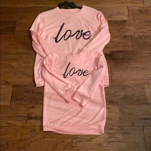 Mother daughter matching set